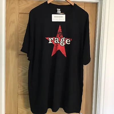 Buy Rage Against The Machine Mens Black T Shirt Size 2XL • 14.99£