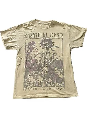 Buy Grateful Dead Bertha Skeleton Roses T-Shirt Jerry Garcia Spring Tour 1992 Size S • 15.43£