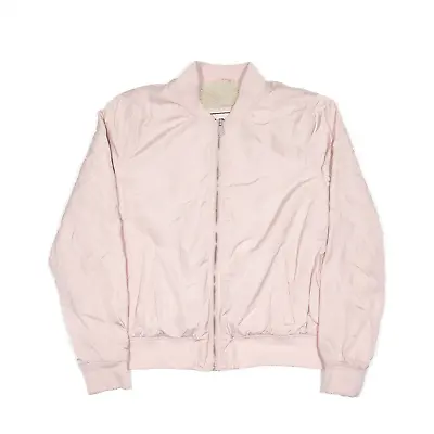 Buy GARAGE Womens Faux Fur Lined Jacket Pink Bomber S • 22.99£