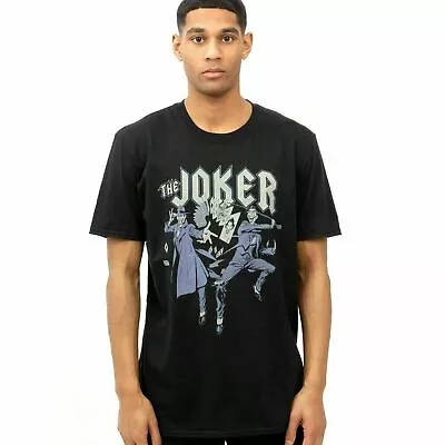 Buy Official DC Comics Mens The Joker Duo T-shirt Black Sizes S - XXL • 13.99£