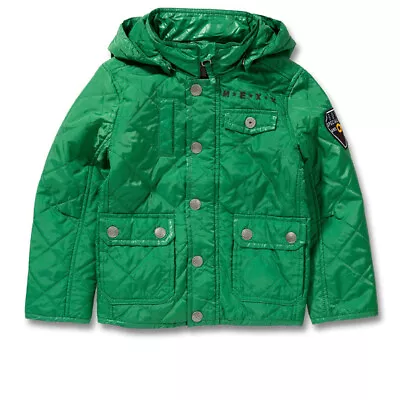 Buy Mexx Boys Between-Seasons Quilted Jacket Fresh Green Size L (122/128), XL ( • 57.26£