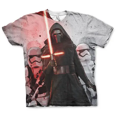 Buy Star Wars Kylo Ren A/O T-Shirt Polyester Officially Licensed • 43.06£