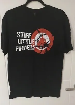 Buy Stiff Little Fingers T Shirt Punk Rock Band Merch Tee Size Medium • 11.95£