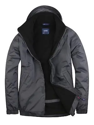 Buy Personalised Custom Printed ANY Text Uneek UC620 Premium Outdoor Jacket Workwear • 25.99£