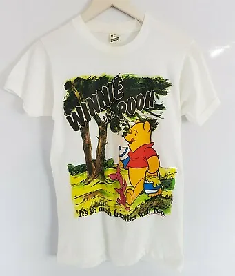 Buy Disney Winnie The Pooh T Shirt Screen Stars Vintage 1987 Size Medium         299 • 12.99£