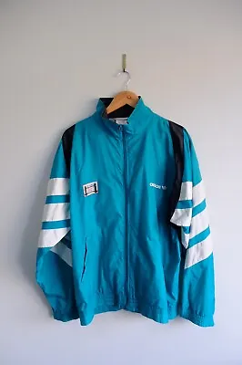 Buy Vintage Adidas 90s Shell Windbreaker Jacket M/L Green London Marathon 1993 • 45£