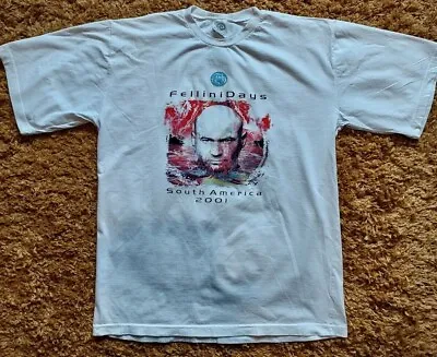 Buy Vintage Marillion, Fish Fellini Days South America Tour Shirt 2001 UK Large VGC • 55£