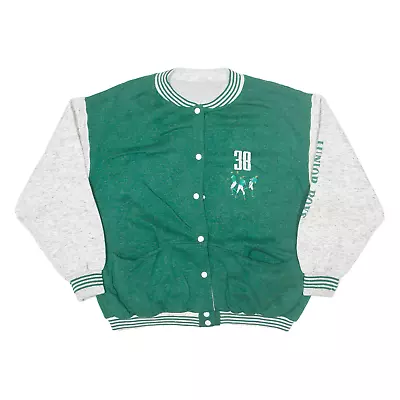 Buy Vintage CHARLES VOGELE American Football Mens Varsity Jacket Green 90s USA M • 24.99£
