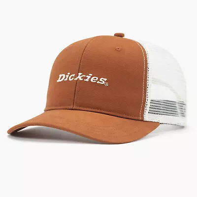 Buy Dickies Men's Two-Tone Trucker Cap Gingerbread Brown Snapback Hat Clothing Ap • 16.68£