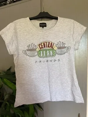 Buy Friends Grey T-shirt - Size 10 - Central Perk • 1.99£