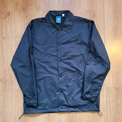 Buy Adidas Dark Navy Blue Coaches Jacket XL • 20£