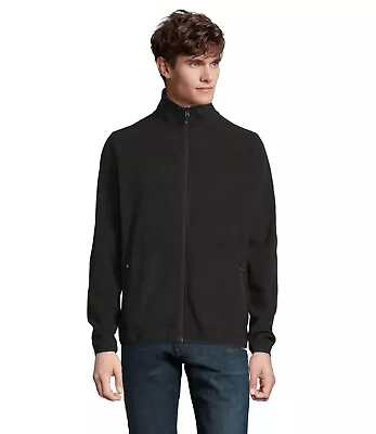 Buy Mens Fleece Jacket Full Zip Anti Pill Pocket Casual Outdoor Warm Work Polar Top • 13.97£