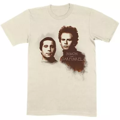 Buy Simon & Garfunkel Faces Official Tee T-Shirt Mens Unisex • 17.13£