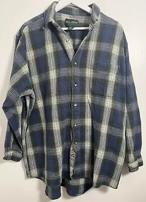 Buy BMC Clothing Co Flannel Shirt Casual Vintage Checked Green XL • 4.99£