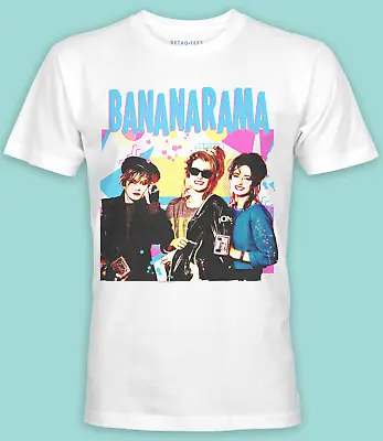 Buy RETRO TEES Mens Bananarama Inspired 80s T-Shirt S M L XL XXL New Party Top • 17.99£