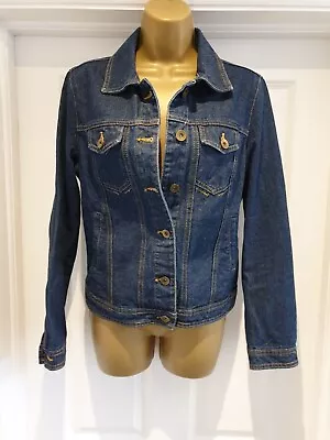 Buy Tu Woman Blue Denim Jacket Size 10 • 13.99£