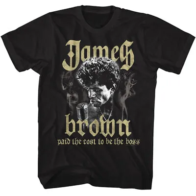 Buy James Brown Paid The Cost To Be The Boss Men's T Shirt Funk R & B Music • 41.74£