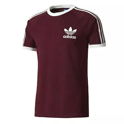 Buy Men’s Adidas Originals 3 Stripes T-shirt Crew Neck Short Sleeve S-XXL • 12.99£