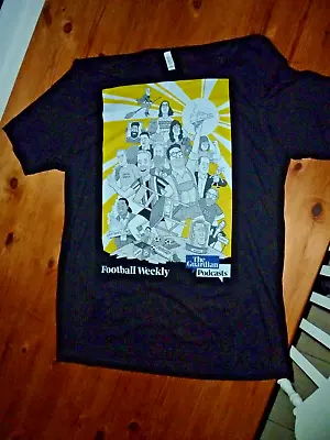 Buy GUARDIAN FOOTBALL WEEKLY PODCAST - T-Shirt (XL).  David Squires Illustration. • 14.99£
