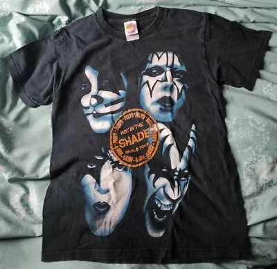 Buy Vintage Kiss Hot In The Shade 1990  Shirt S • 25£
