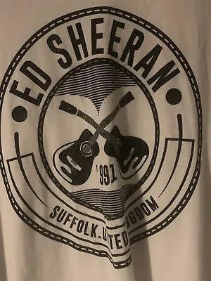 Buy Ed Sheeran Long Sleeved T Shirt L Suffolk UK • 24.65£