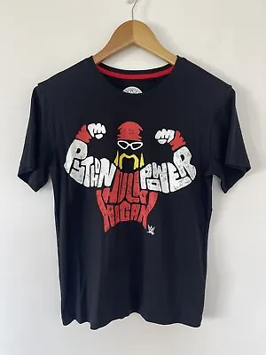 Buy WWE Hulk Hogan Official Womens T-shirt Black Graphic Print Size 12 NEW • 31.59£