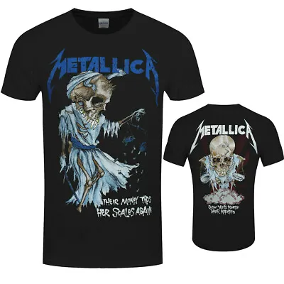 Buy Metallica T Shirt Official Doris Black Classic Metal Rock NEW S M L XL XX • 14.99£