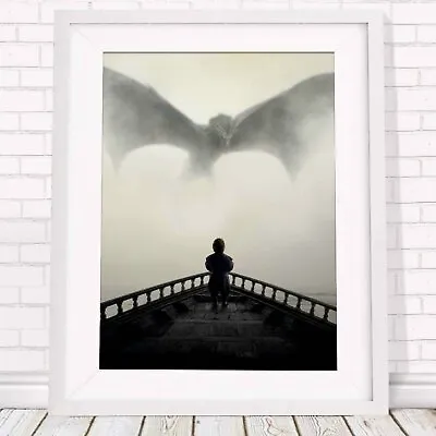 Buy GAME OF THRONES -Dragon Poster Picture Print Sizes A5 To A0 **FREE DELIVERY** • 75.23£