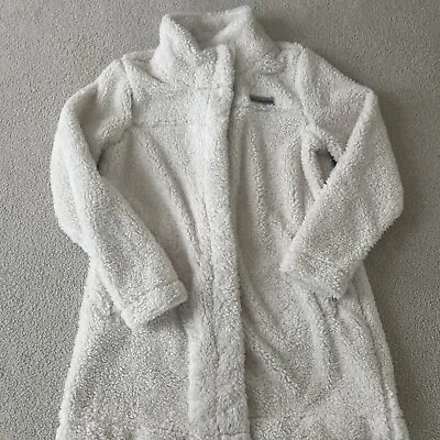 Buy Columbia Ladies Long  Fleece Sherpa Jacket (Chalk,XL) • 63.40£