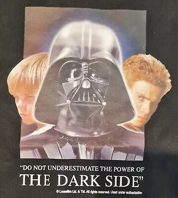 Buy Star Wars T-Shirt Mens Large. Anakin. Darth Vader. Dark Side Exclusive Lucasfilm • 19.99£