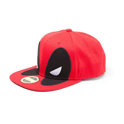 Buy MARVEL COMICS Deadpool Big Face Snapback Baseball Cap • 16.99£