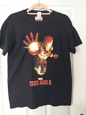 Buy Marvel Ironman 3 T Shirt Sizemedium • 1.99£