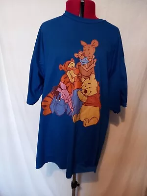 Buy Disney Winnie The Pooh T-shirt  Size XL Blue NOTE I ONLY POST TO A HOME ADDRESS  • 9.99£
