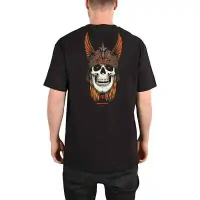 Buy Powell Peralta Andy Anderson Skull S/S T-Shirt - Black • 39.99£