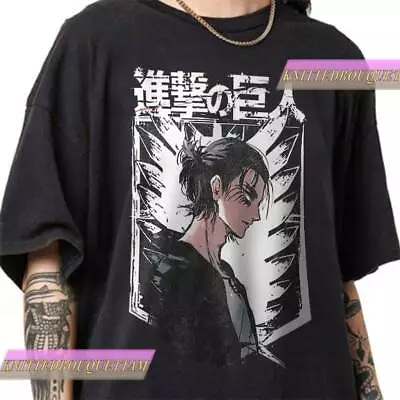 Buy Eren Yeager Shirt,Eren Yeager Tshirt,Anime Shirt,Attack On Titan Shirt • 18.48£