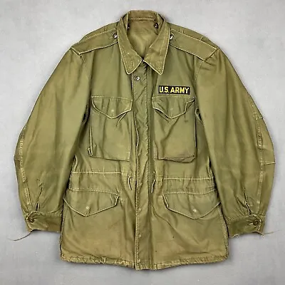 Buy Vintage US Army Military M-1951 M51 Field Jacket Size Regular Small 50s 60s • 151.56£