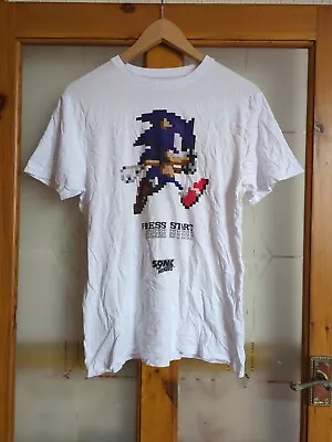 Buy Sonic The Hedgehog Size Small Short Sleeve Round Neck T-shirt • 6.99£