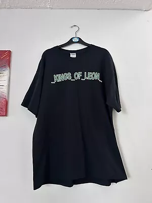 Buy King Of Leon Gildan 2009 Band Europe Tour T-Shirt XL • 30£