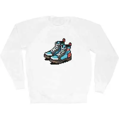 Buy 'Hi-Top Shoes Pixel Art' Adult Sweatshirt / Sweater / Jumper (SW044082) • 19.99£