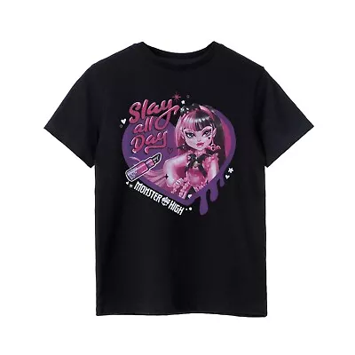 Buy Monster High Girls Slay All Day T-Shirt NS7915 • 14.59£