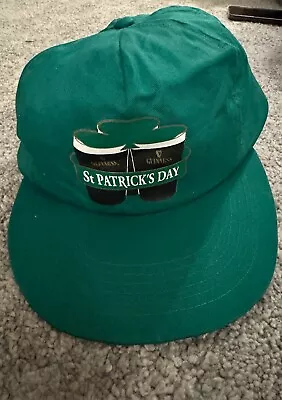 Buy St Patricks Day Green Guinness Adjustable Strap Cap/ Hat • 7.99£