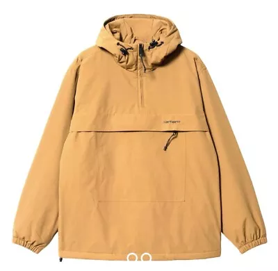 Buy Carhartt WIP Windbreaker Pullover Jacket Sable Size Medium  • 49.99£