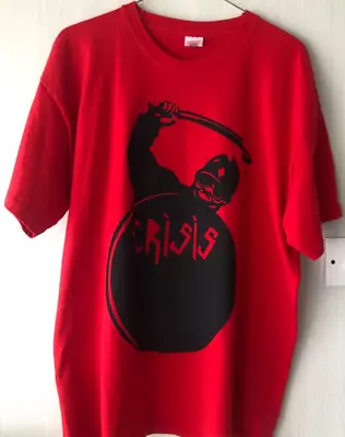 Buy Crisis Uk 78 Punk Rock T-shirt Xl- Menace, Art Attacks, Sham 69, Eater • 9.99£