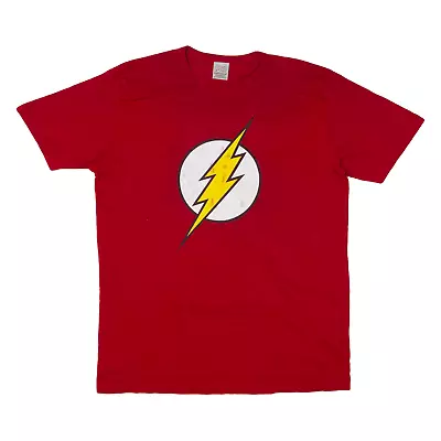 Buy LOGOSHIRT The Flash Mens T-Shirt Red XL • 7.99£