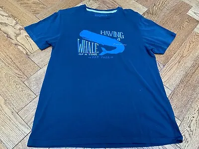 Buy Mens Fat Face Having A Whale Of A Time T-shirt Medium • 9.99£