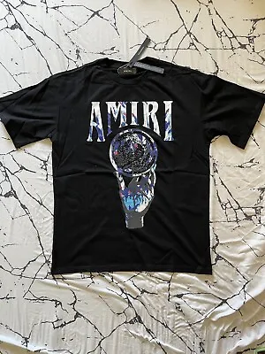 Buy Amiri Crystal Ball Short-Sleeve T-Shirt/ Size S, M, L, XL, 2XL • 105.68£