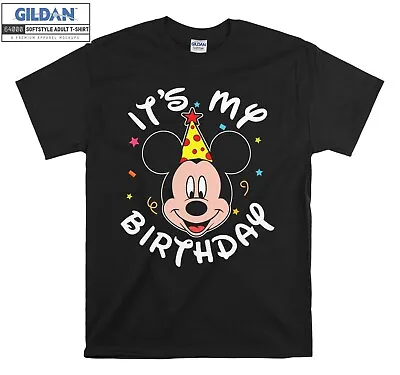 Buy Mickey Mouse It's My Birthday T-shirt Gift Hoodie T Shirt Men Women Unisex 6427 • 12.95£
