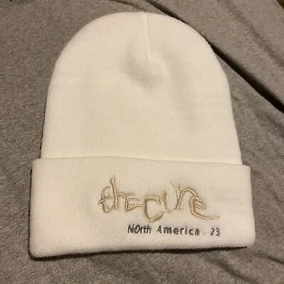 Buy NEW The Cure Beanie Hat White Lost World 2023 North America Tour Authentic Merch • 27.02£