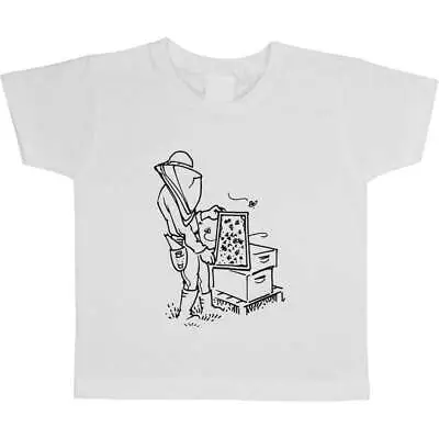 Buy 'Beekeeper With Hive' Children's / Kid's Cotton T-Shirts (TS025879) • 5.99£