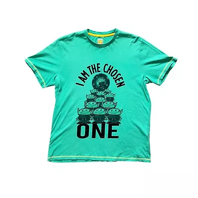 Buy Toy Story T-Shirt Large Green Aliens The Chosen One Top Novelty • 12.99£